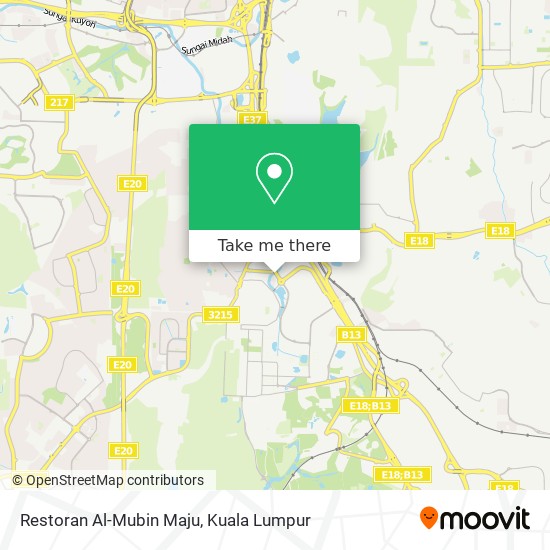 Restoran Al-Mubin Maju map