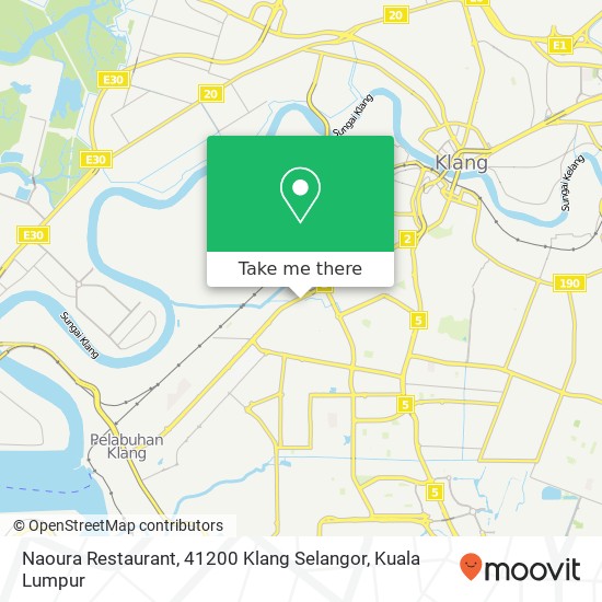 Peta Naoura Restaurant, 41200 Klang Selangor