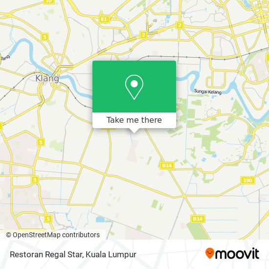 Restoran Regal Star map