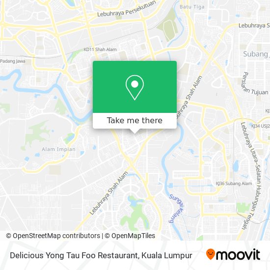 Delicious Yong Tau Foo Restaurant map