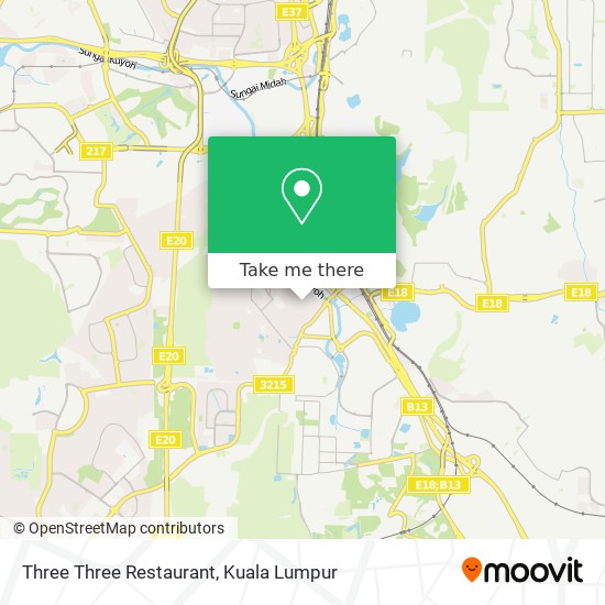 Three Three Restaurant map