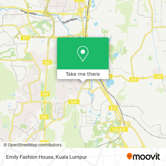 Emily Fashion House map
