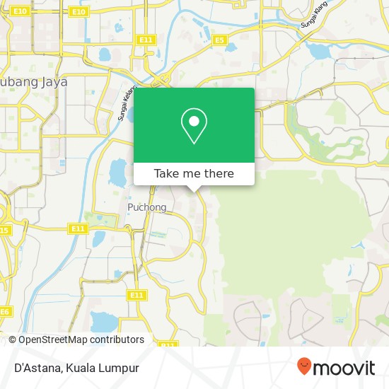 D'Astana, Jalan Wawasan 2 / 21 47100 Puchong Selangor map