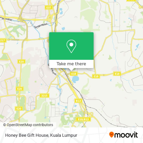 Honey Bee Gift House map