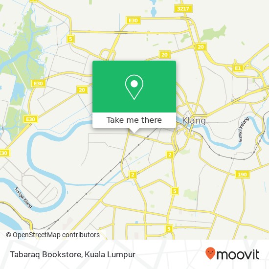 Tabaraq Bookstore map