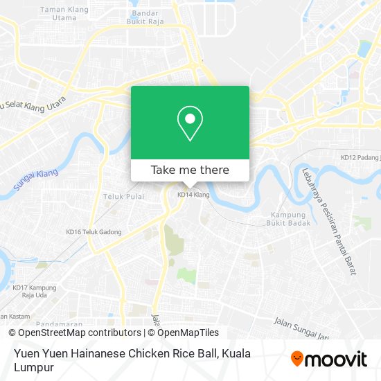 Yuen Yuen Hainanese Chicken Rice Ball map