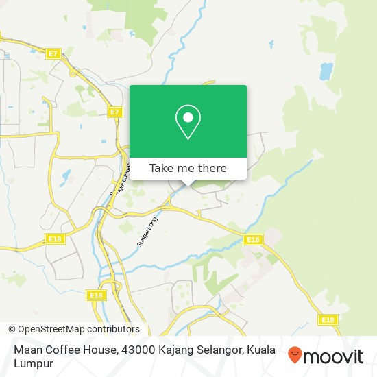 Maan Coffee House, 43000 Kajang Selangor map