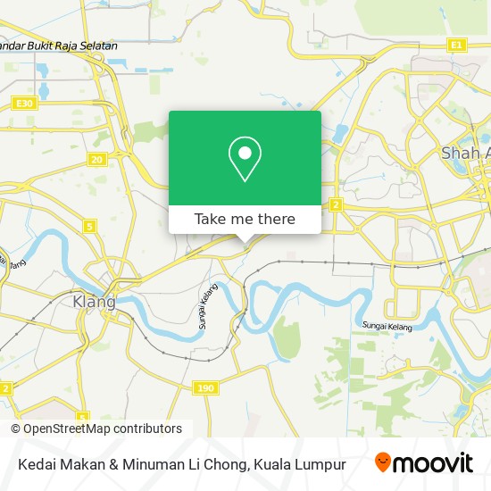 Kedai Makan & Minuman Li Chong map