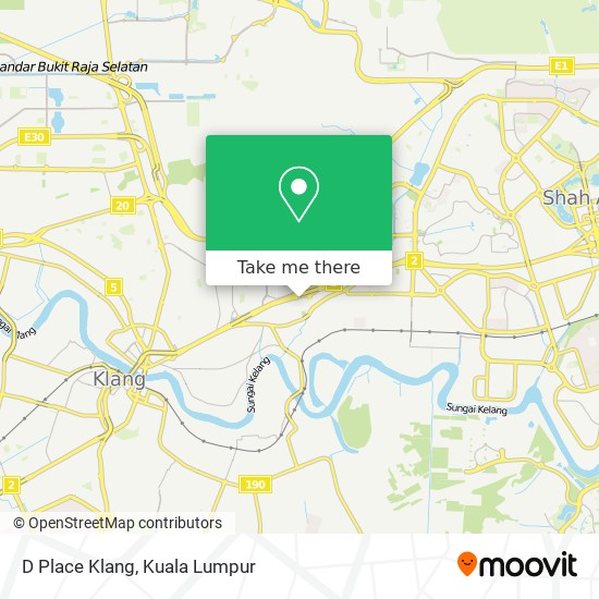 D Place Klang map