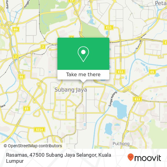 Rasamas, 47500 Subang Jaya Selangor map