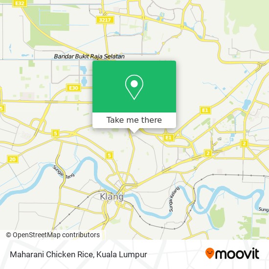 Maharani Chicken Rice map