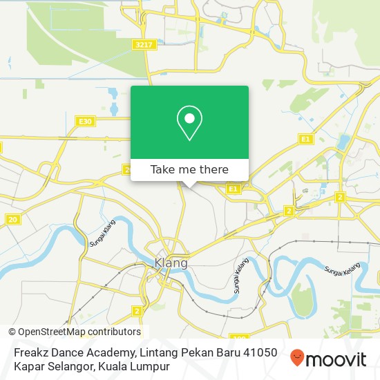 Freakz Dance Academy, Lintang Pekan Baru 41050 Kapar Selangor map