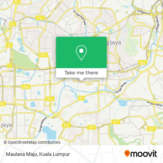 Maulana Maju map