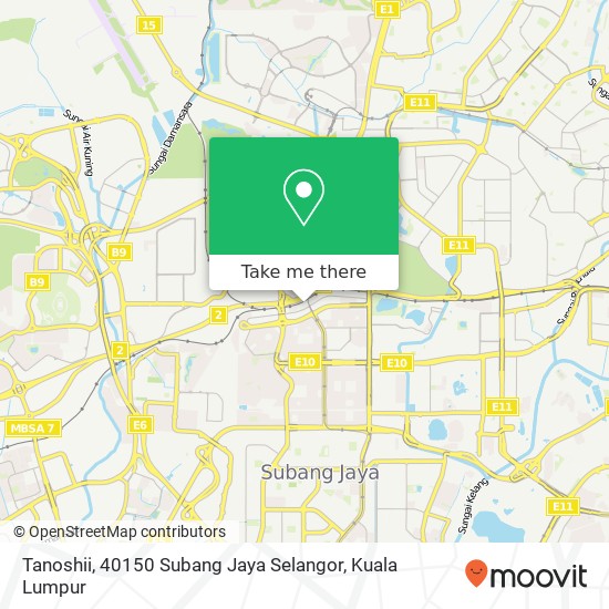 Tanoshii, 40150 Subang Jaya Selangor map