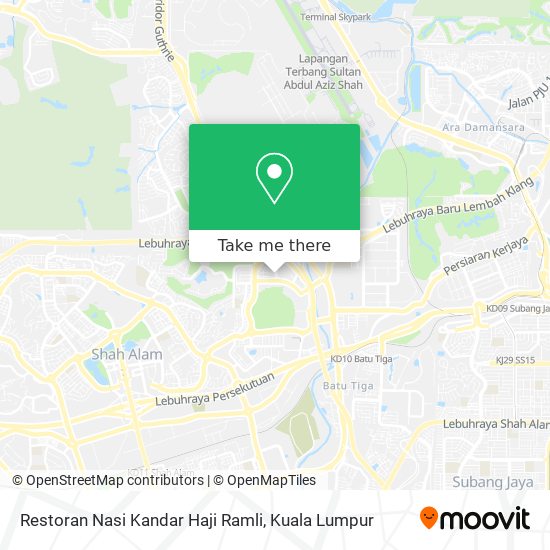 Restoran Nasi Kandar Haji Ramli map