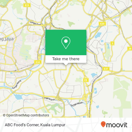 ABC Food's Corner, Jalan 1 / 116B 58200 Kuala Lumpur Wilayah Persekutuan map