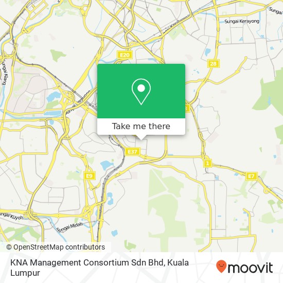 KNA Management Consortium Sdn Bhd map