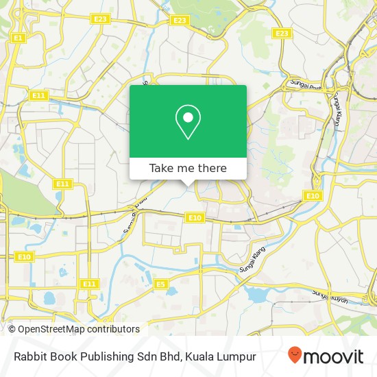 Rabbit Book Publishing Sdn Bhd map