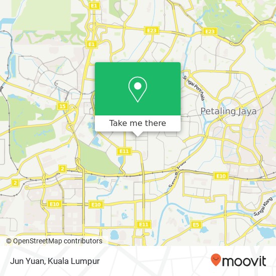 Peta Jun Yuan, Jalan SS 3 / 31 47300 Petaling Jaya Selangor