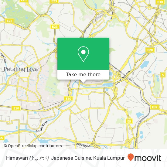 Himawari ひまわり Japanese Cuisine, 58200 Kuala Lumpur Wilayah Persekutuan map