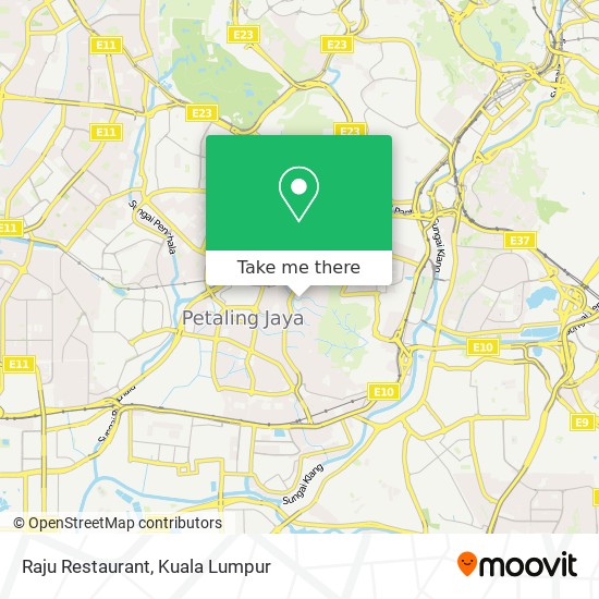 Raju Restaurant map