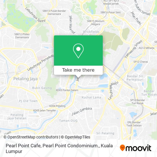 Pearl Point Cafe, Pearl Point Condominium. map