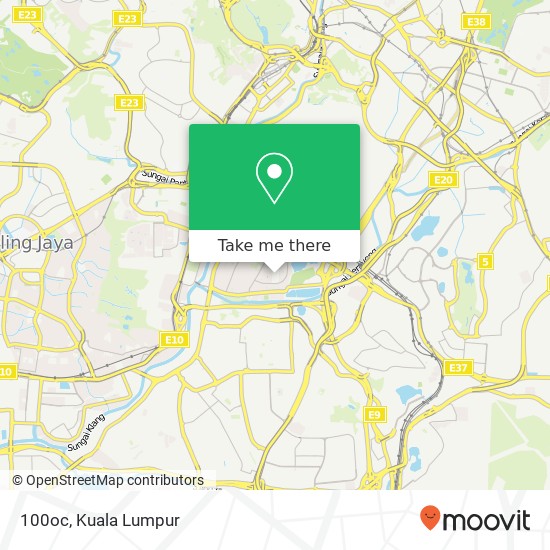 100oc, Jalan 5 / 109F 58100 Kuala Lumpur Wilayah Persekutuan map