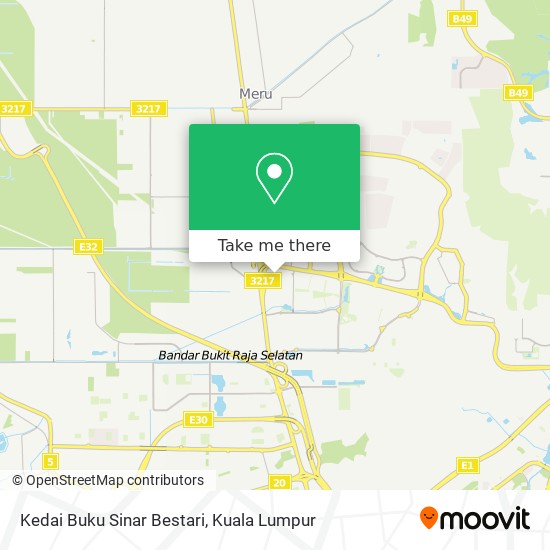 Kedai Buku Sinar Bestari map