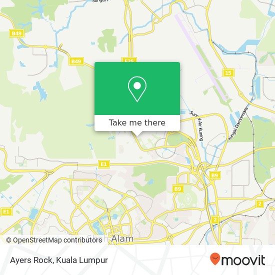 Peta Ayers Rock, 40150 Shah Alam Selangor