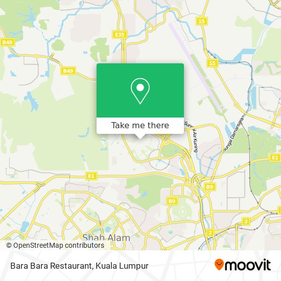 Bara Bara Restaurant map