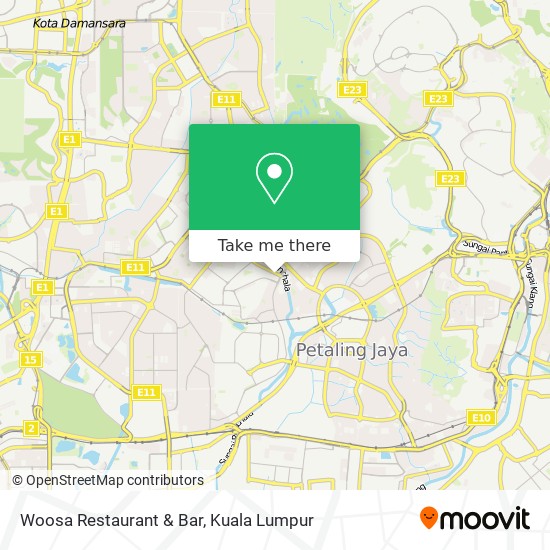 Woosa Restaurant & Bar map