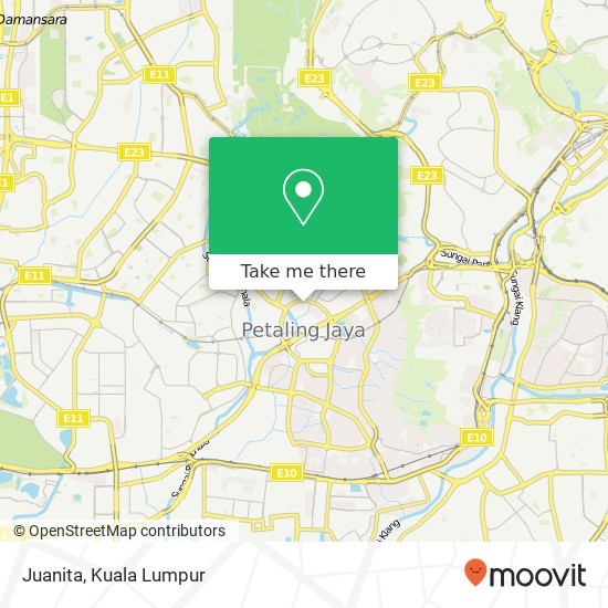 Peta Juanita, 46000 Petaling Jaya Selangor