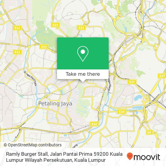 Ramly Burger Stall, Jalan Pantai Prima 59200 Kuala Lumpur Wilayah Persekutuan map