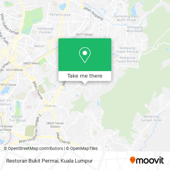 Restoran Bukit Permai map