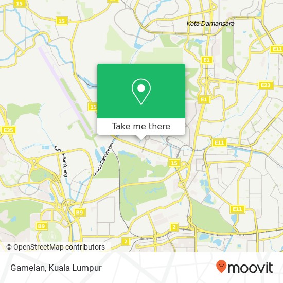 Gamelan, Jalan PJU 1A / 2 47301 Petaling Jaya Selangor map