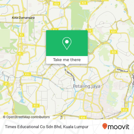 Times Educational Co Sdn Bhd map