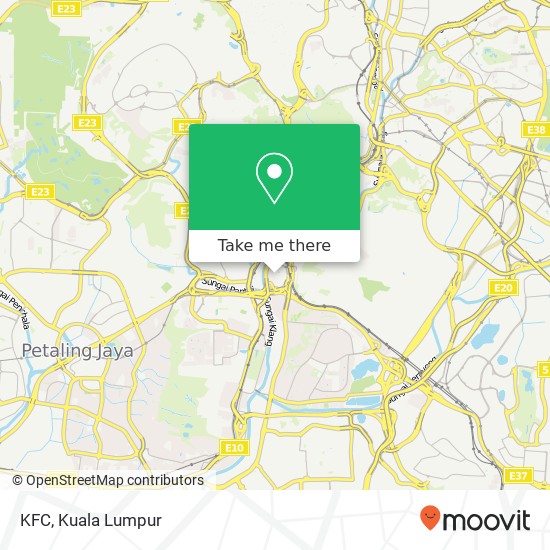 Peta KFC, 59200 Kuala Lumpur Wilayah Persekutuan
