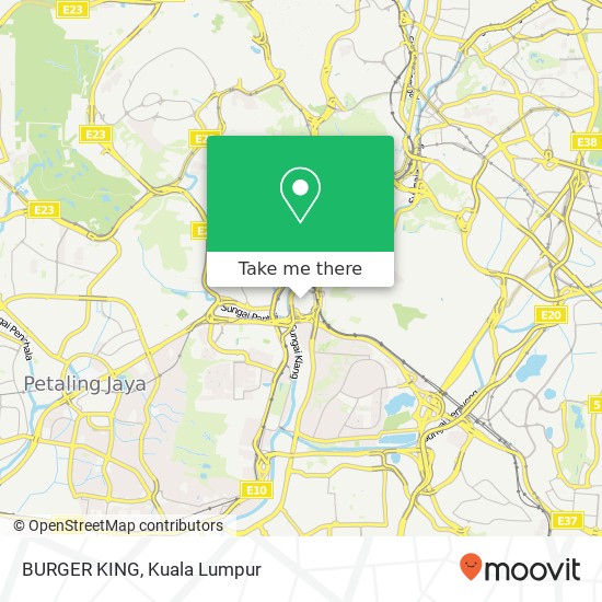 BURGER KING, 59200 Kuala Lumpur Wilayah Persekutuan map