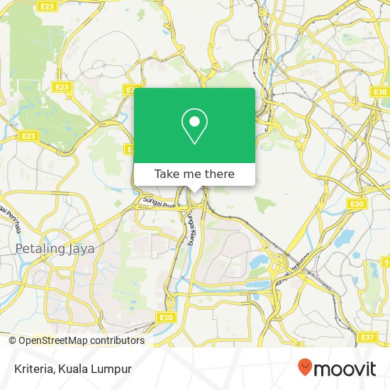 Peta Kriteria, 59200 Kuala Lumpur Wilayah Persekutuan