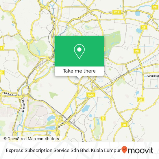 Express Subscription Service Sdn Bhd map