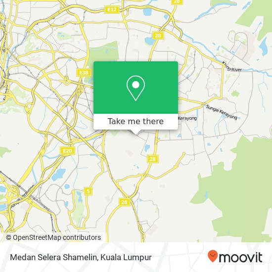 Medan Selera Shamelin, Jalan 5 / 91A 56100 Kuala Lumpur Wilayah Persekutuan map