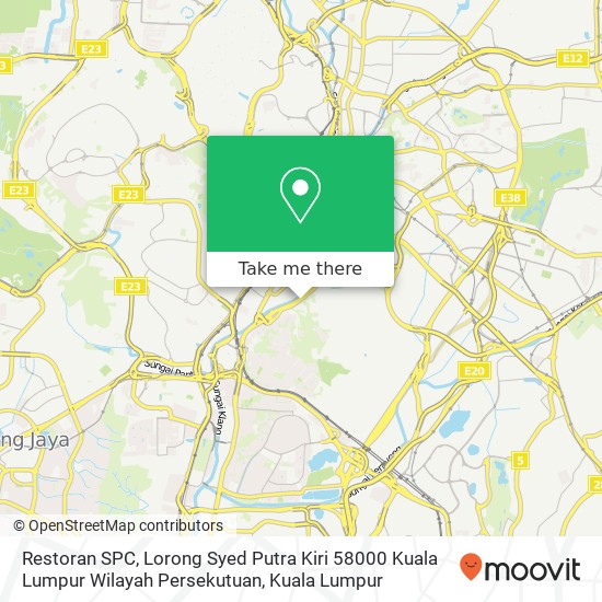 Restoran SPC, Lorong Syed Putra Kiri 58000 Kuala Lumpur Wilayah Persekutuan map