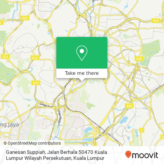 Ganesan Suppiah, Jalan Berhala 50470 Kuala Lumpur Wilayah Persekutuan map