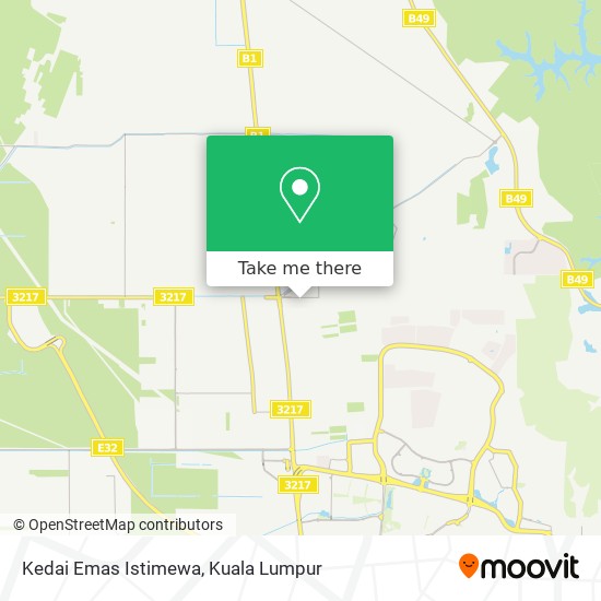 Kedai Emas Istimewa map