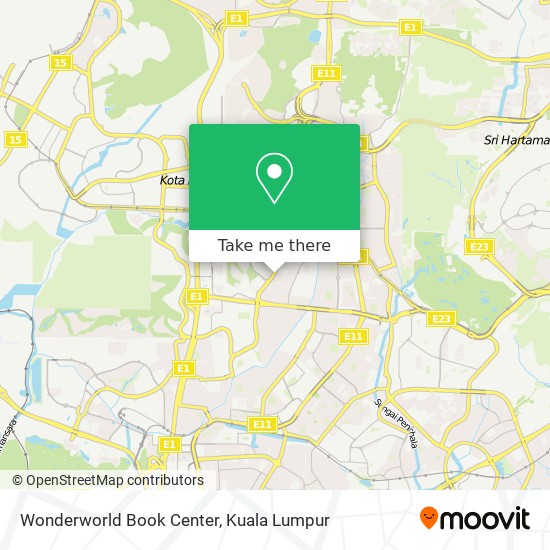 Wonderworld Book Center map