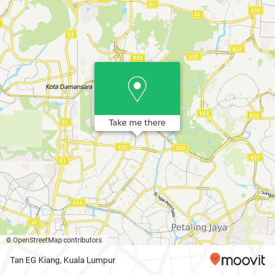 Tan EG Kiang, 32 Jalan SS 21 / 39 47400 Petaling Jaya Selangor map