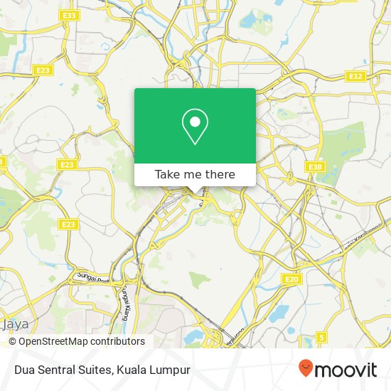 Dua Sentral Suites, 50480 Kuala Lumpur Wilayah Persekutuan map