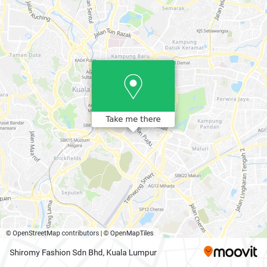 Peta Shiromy Fashion Sdn Bhd