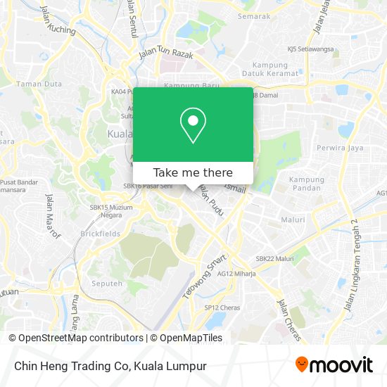 Chin Heng Trading Co map