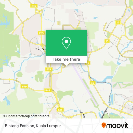 Bintang Fashion map